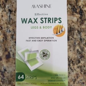 Avashine Body Wax Strips